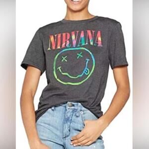 Nirvana Multicolor Logo Graphic Tee Shirt XL